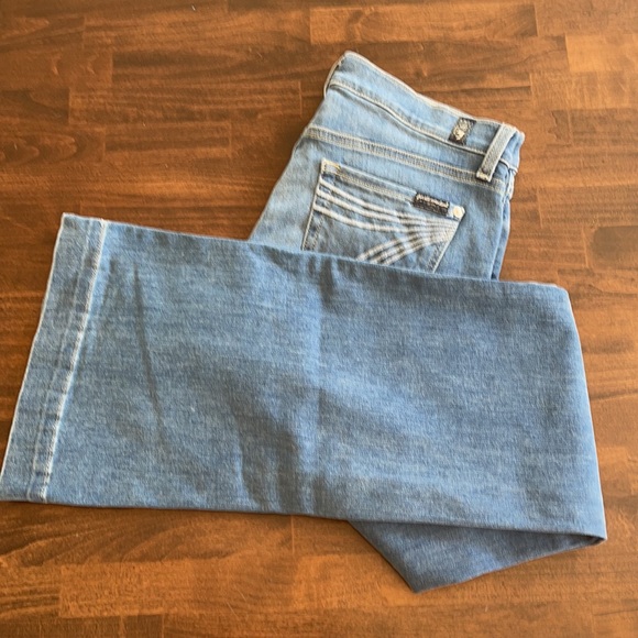 7 For All Mankind Dojo Dary Wide Leg - Picture 5 of 6